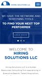 Mobile Screenshot of hiringsolutionsllc.com